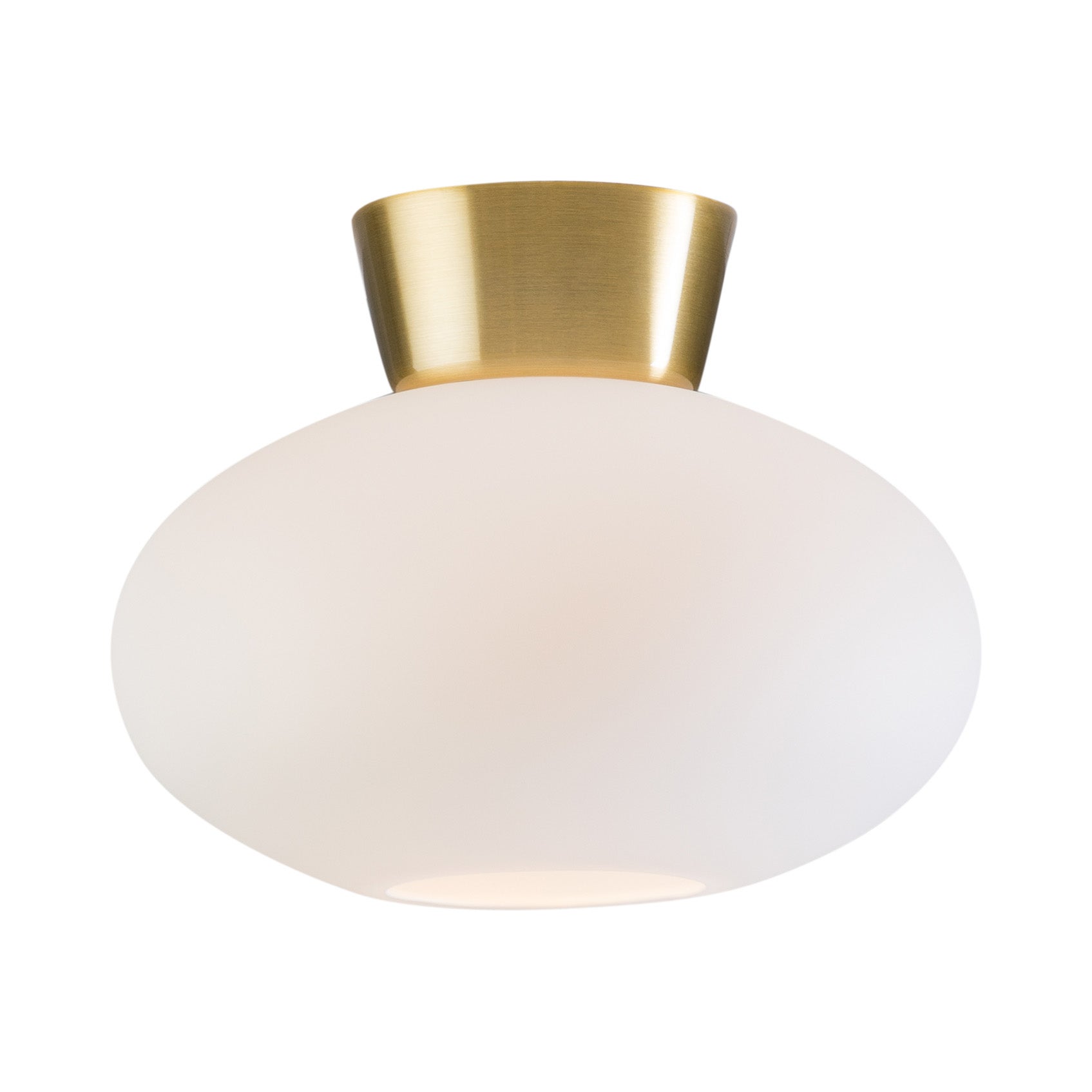 Belid, Bullo Plafond D270 Mässing/Opalglas