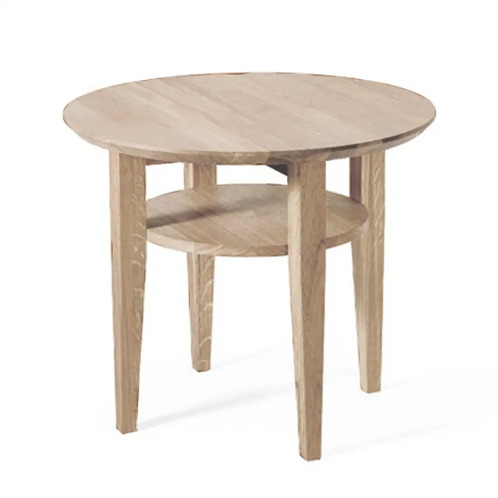 torkelson, tango soffbord ø60 cm vitoljad ek