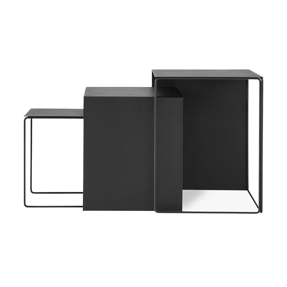 ferm living, cluster satsbord - black