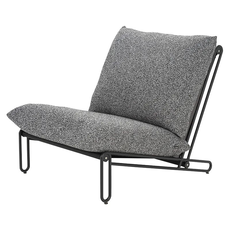 brafab, blixt fåtölj svart / teddy ant