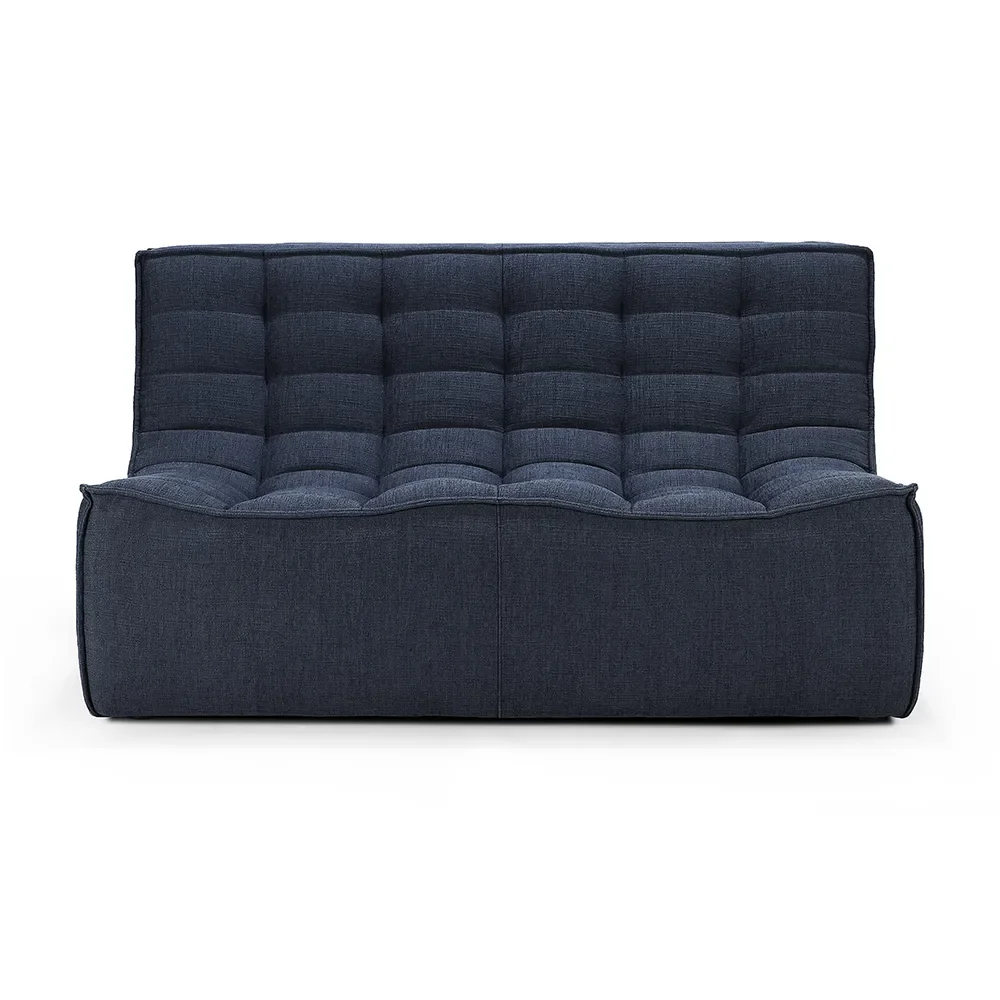 Ethnicraft, N701 2-sits soffa Graphite