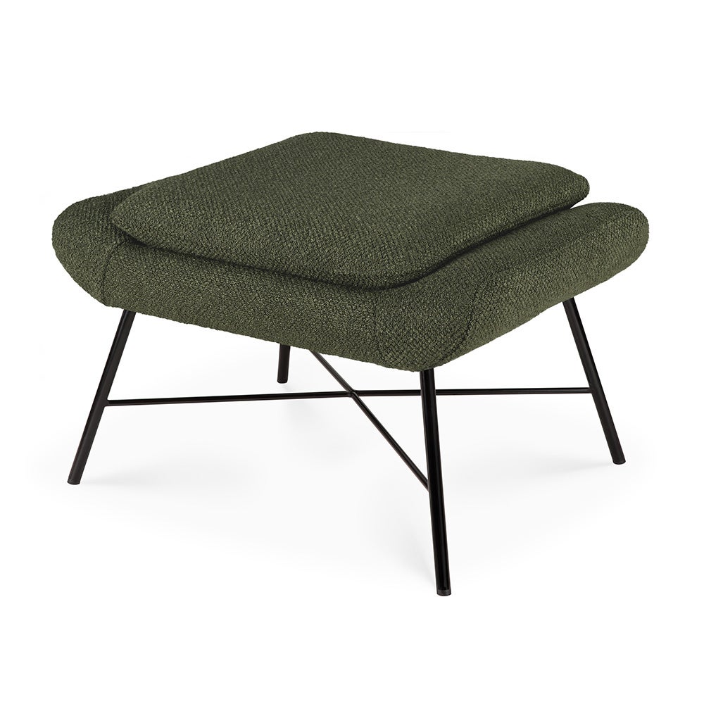 ethnicraft, barrow fotpall - pine green