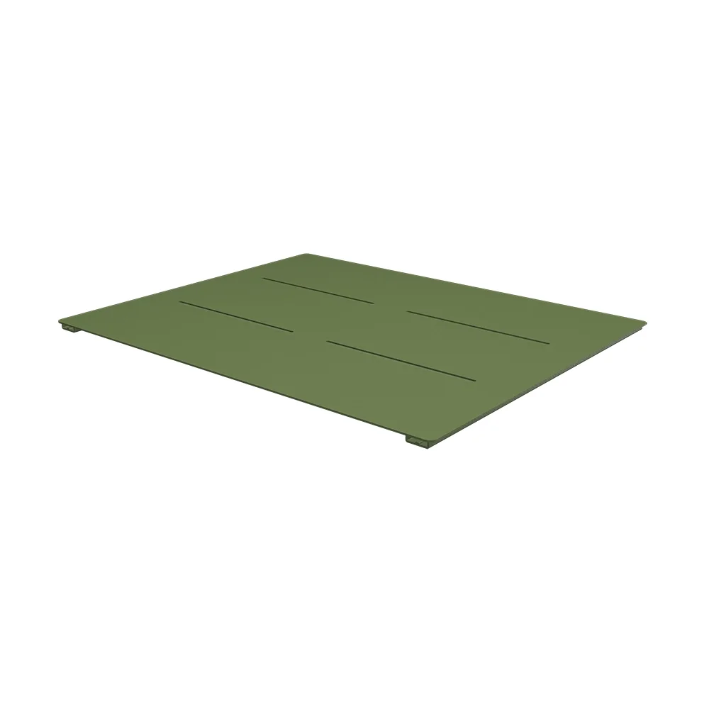 AVANTI bordsskiva aluminum olivgrön