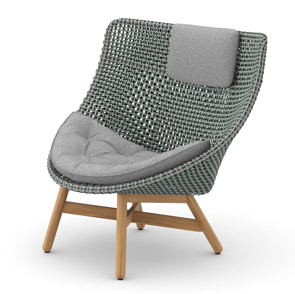 Dedon, Mbrace wingchair teak AY5 teak 0205 baltic 0141