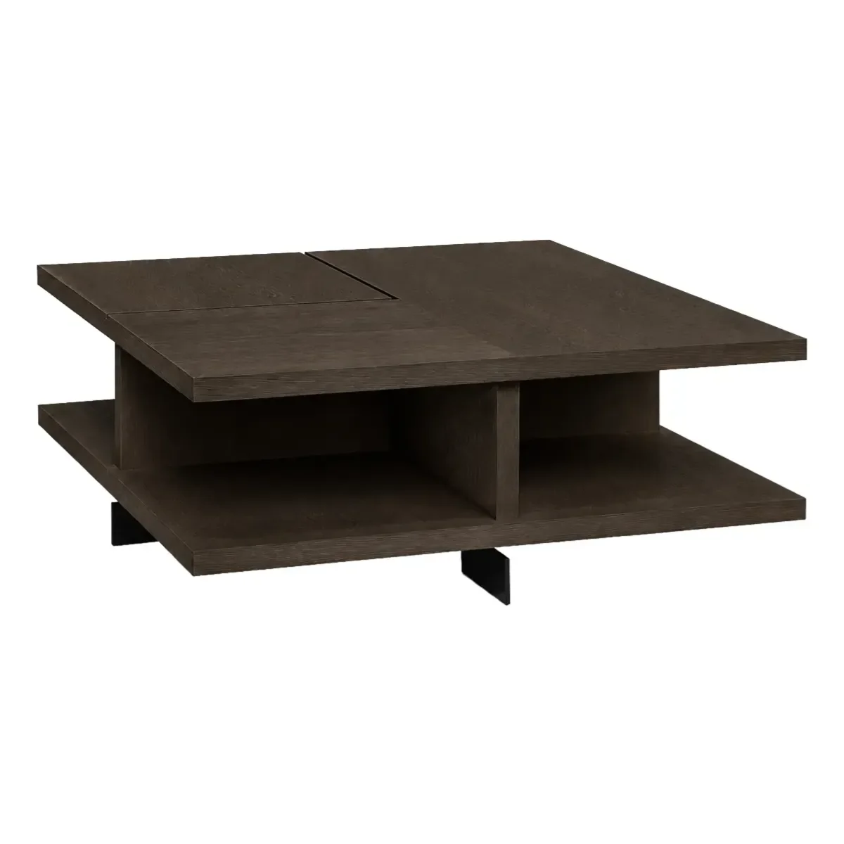 Artwood, Kvadratiskt soffbord Quinn US brown