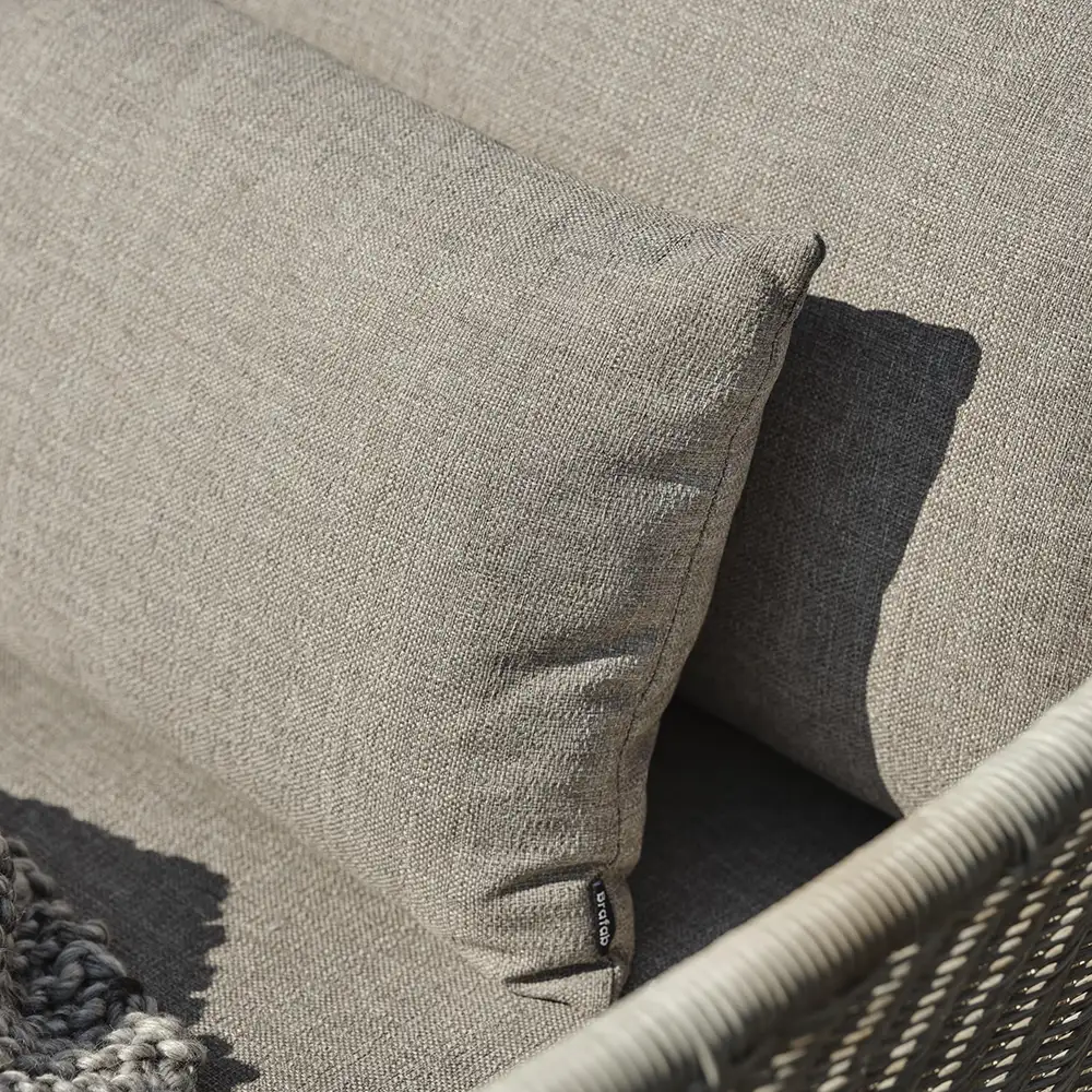 Aster 3-sits soffa beige konstrotting inkl dynor 