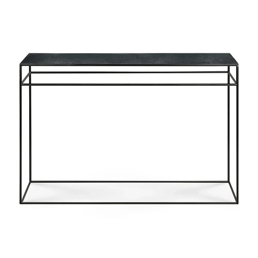 ethnicraft, aged konsolbord charcoal