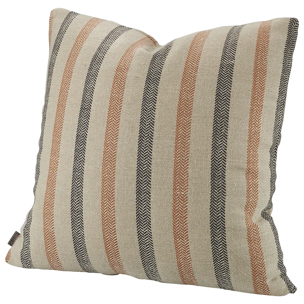 MUSCAT randigt kuddfodral - 50x50