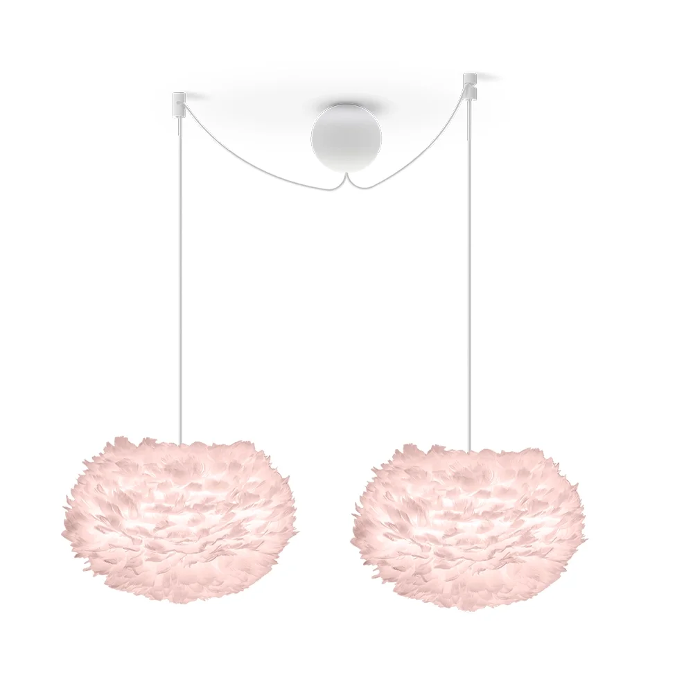 Eos Lampskärm Medium Ø45 cm Light Rose