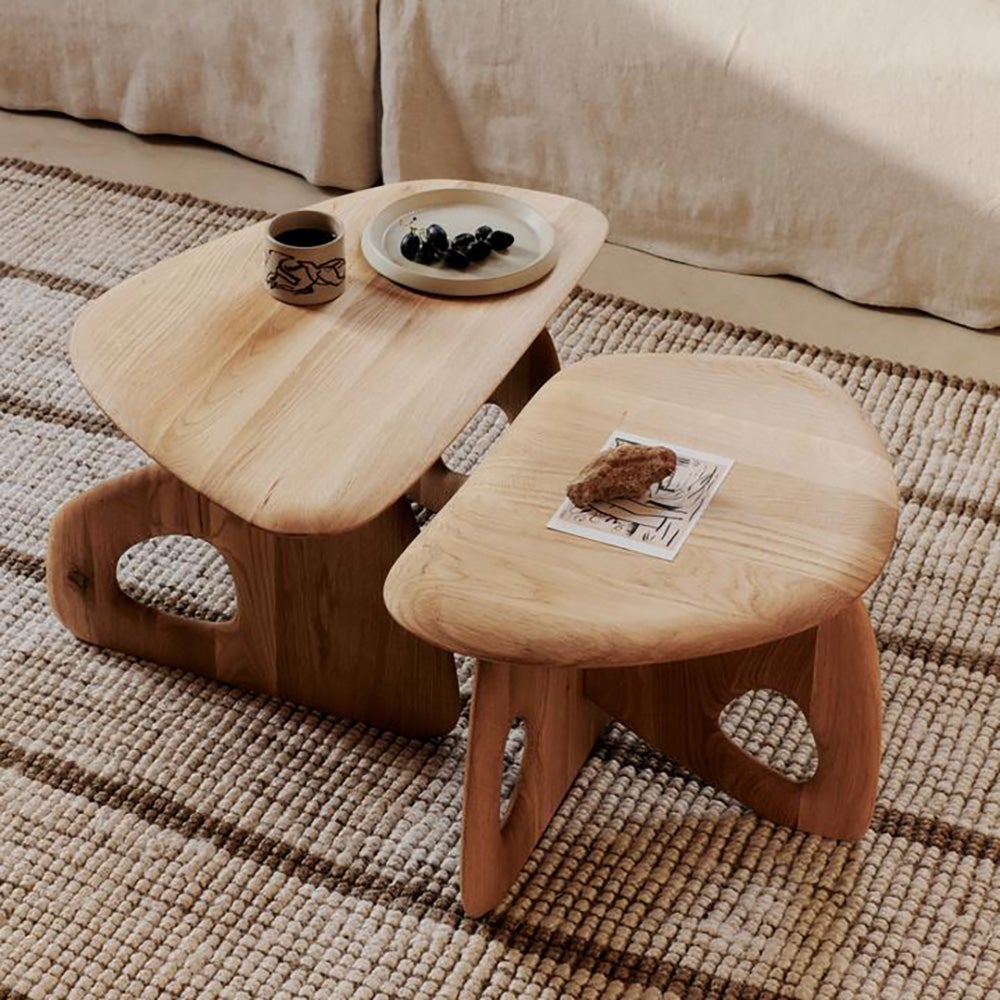 Alternativ bild 1 för Ferm Living - Oar Coffee Table - Soffbord - 50 - Natural Oak - W55 x D40.2 x H35.5 CM