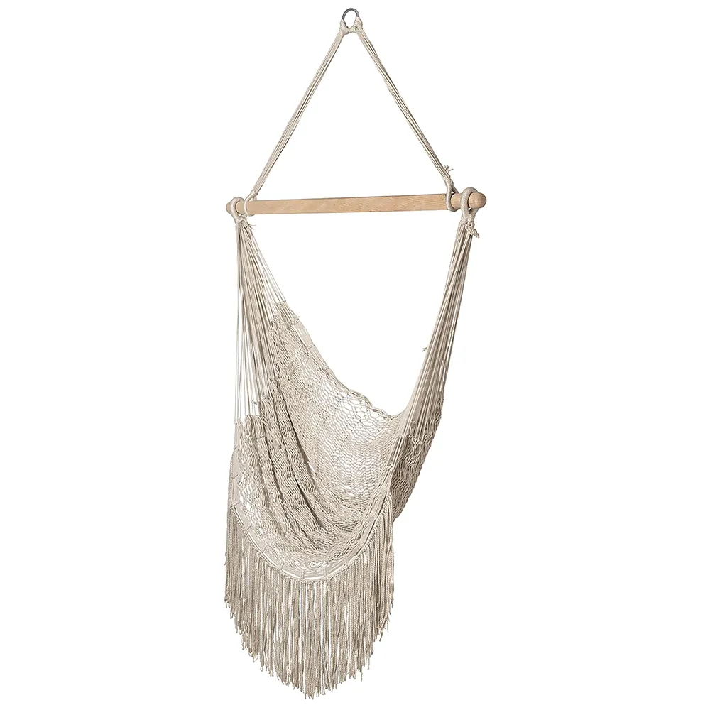 Produktfoto för Ferm Living - Path Nest - Hängande stol - Lys Sand - W: 100 x H: 200 x D: cm