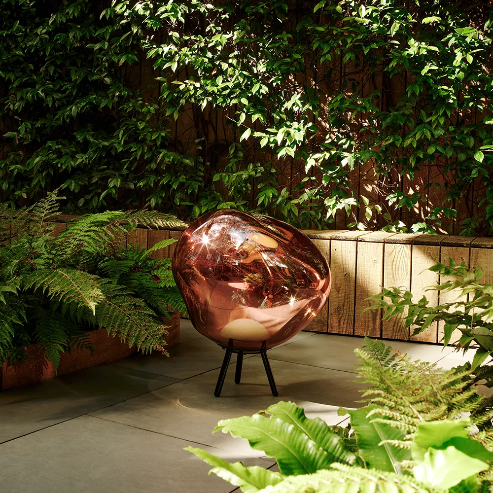 Melt Portabel Large golvlampa Copper LED