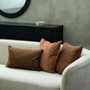 Kuddfodral Wave 50x50 cm Cinnamon