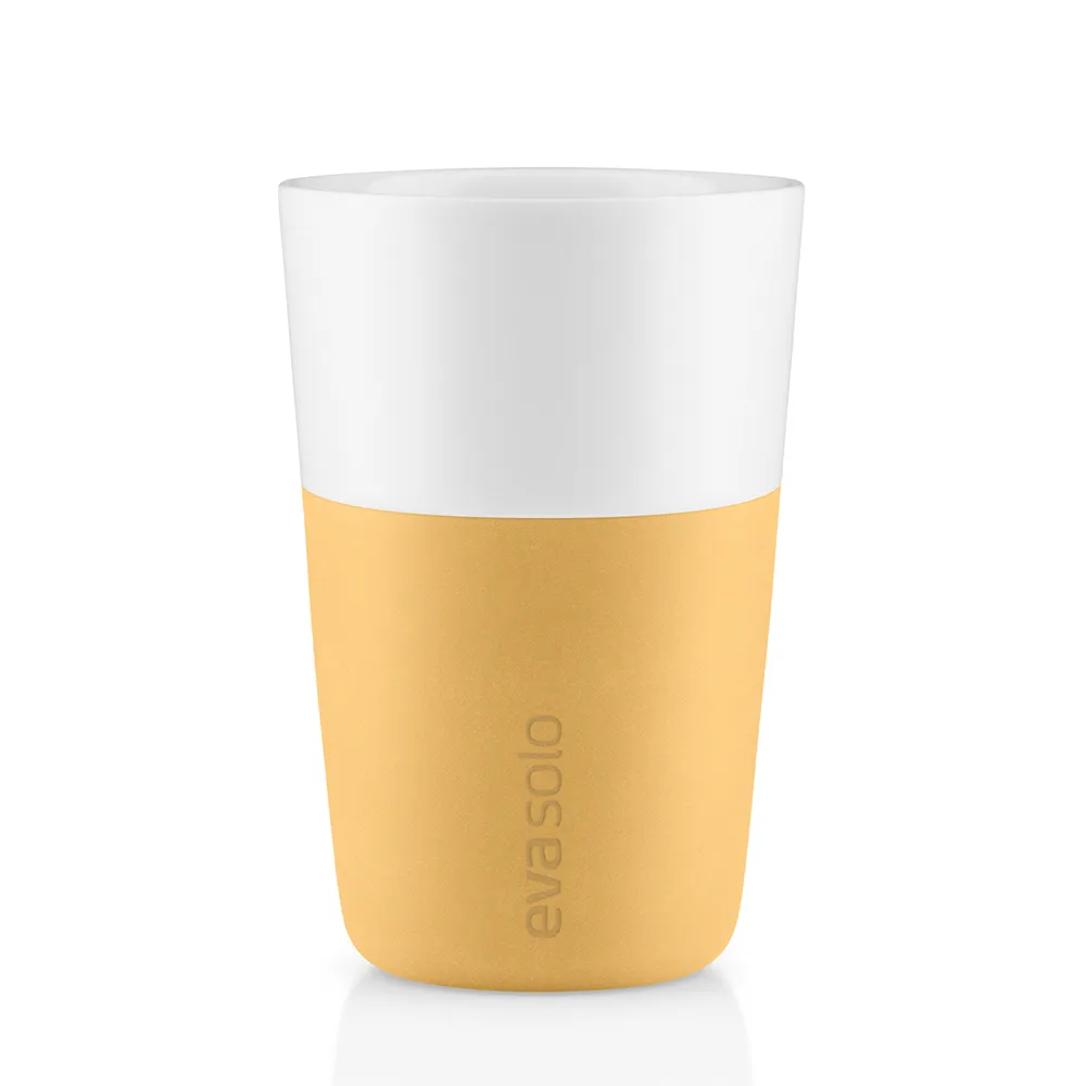 Eva Solo Cafe Latte-mugg Golden sand 2-pack