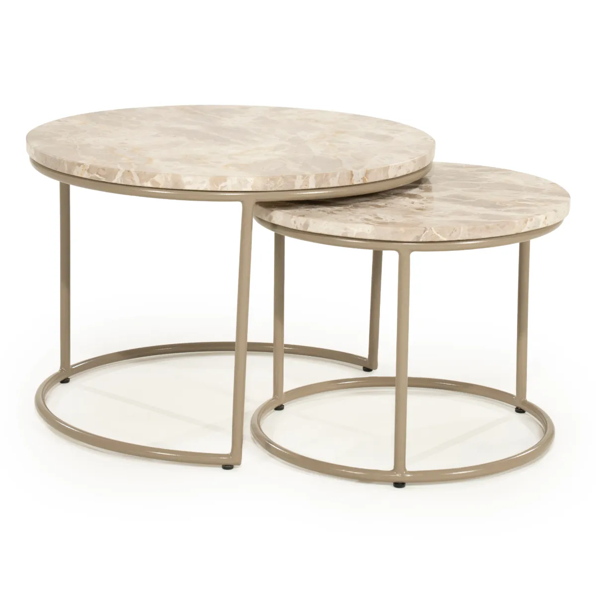By-Boo, Alvar Soffbord set 60x60x41 cm / 45x45x35 cm