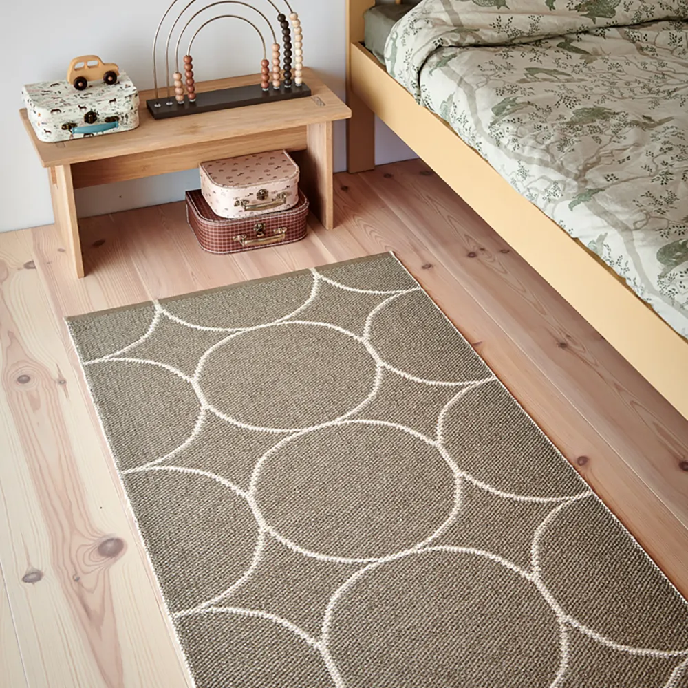 Boo matta 70x200 cm dark linen / vanilla 