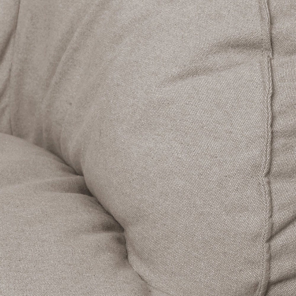 Nesten Lounge fåtölj - Re-Cotton - Natural