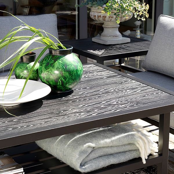 Bergerac Sidobord Svart 