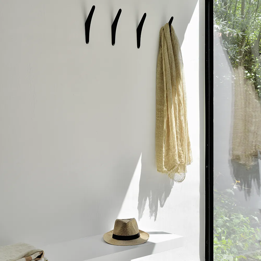 PI hängare vägg lackad mörkbrun mahogy