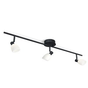 Cut spotlightskena svart G9 