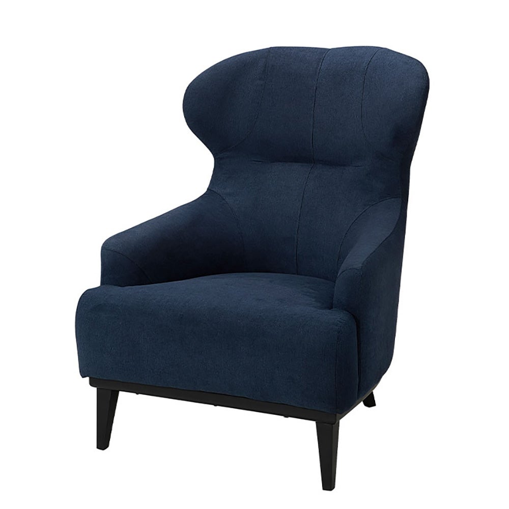 Toulouse tygfåtölj-Simply deep blue