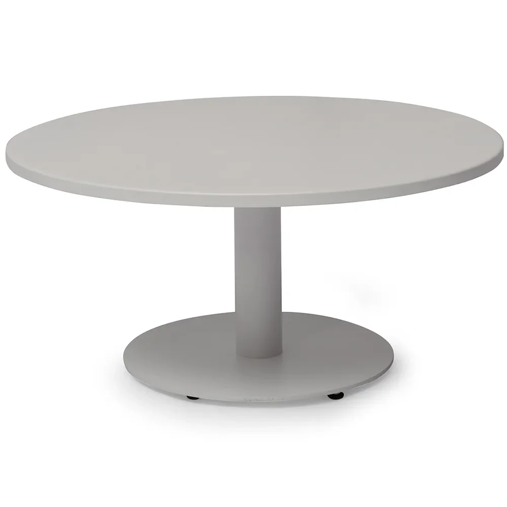 hillerstorp, näsby soffbord ø80 cm vit
