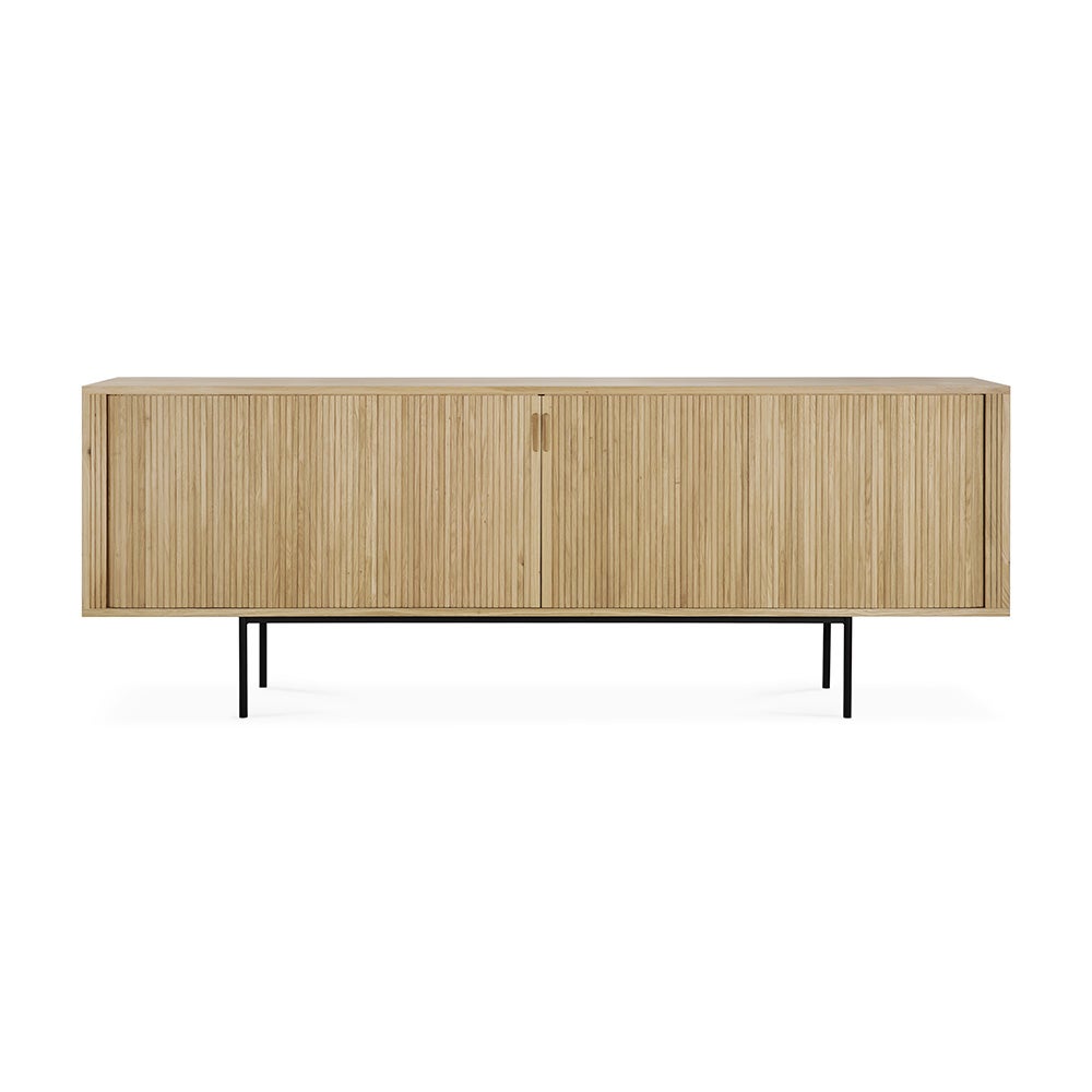 ethnicraft, roller max skänk ek 224x45 cm