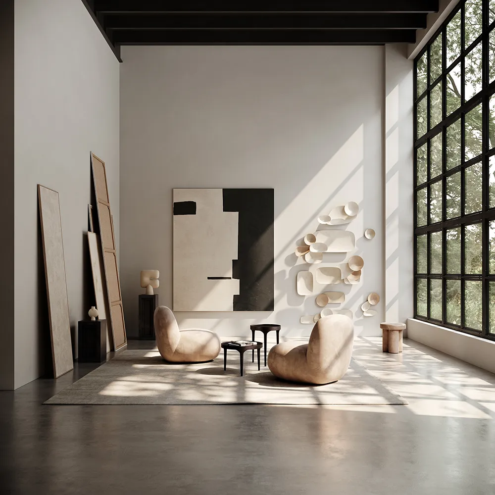 Toe Fåtölj Flat - Nubuck