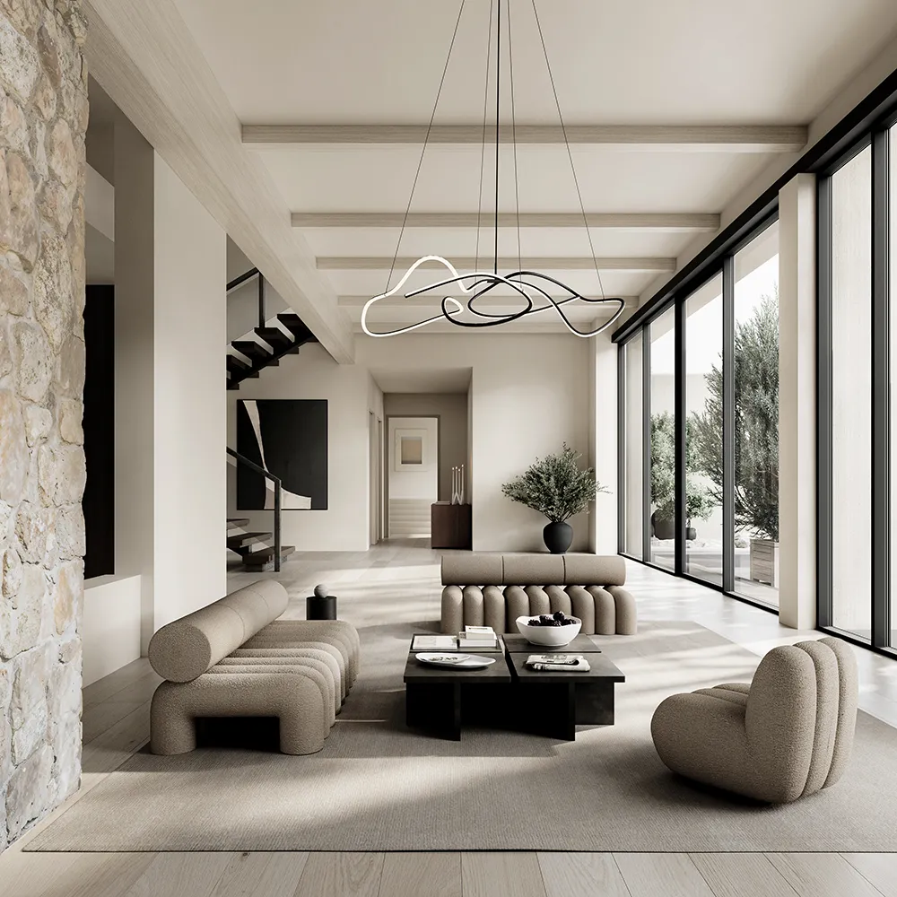 Foku Fåtölj - Smoked Sand