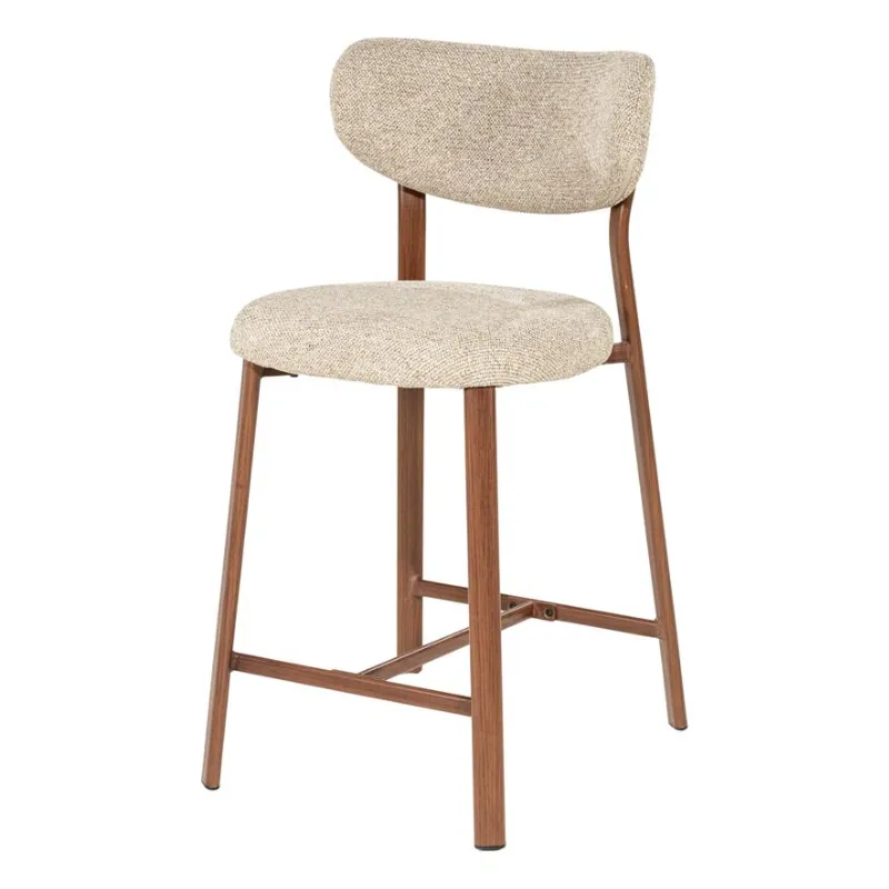 Sedia barstol 54x50x96 cm brun