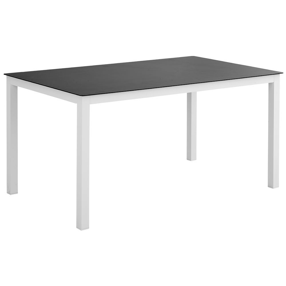 Brafab Rana matbord 90×150 cm vit/svart