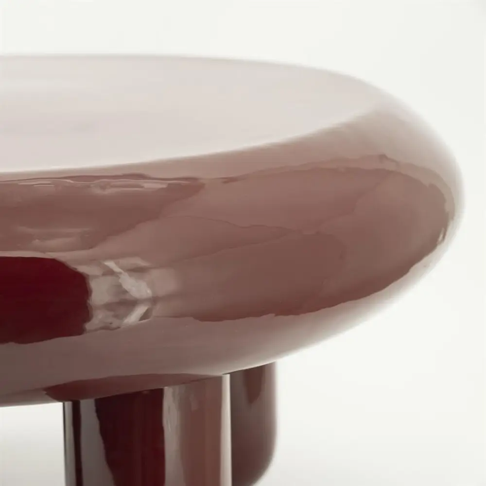 Balloon Soffbord- burgundy 70x70x35 cm