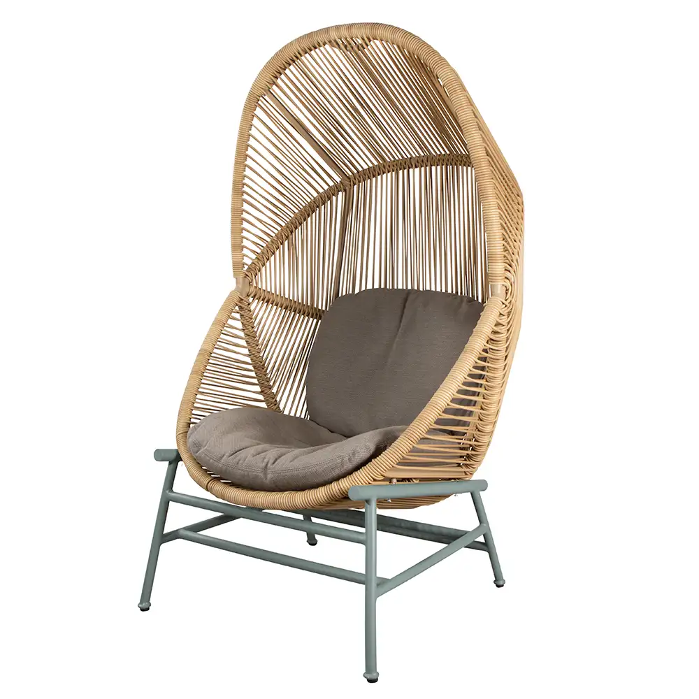 Hive dynset Taupe till hängande-/loungestol/highback fåtölj