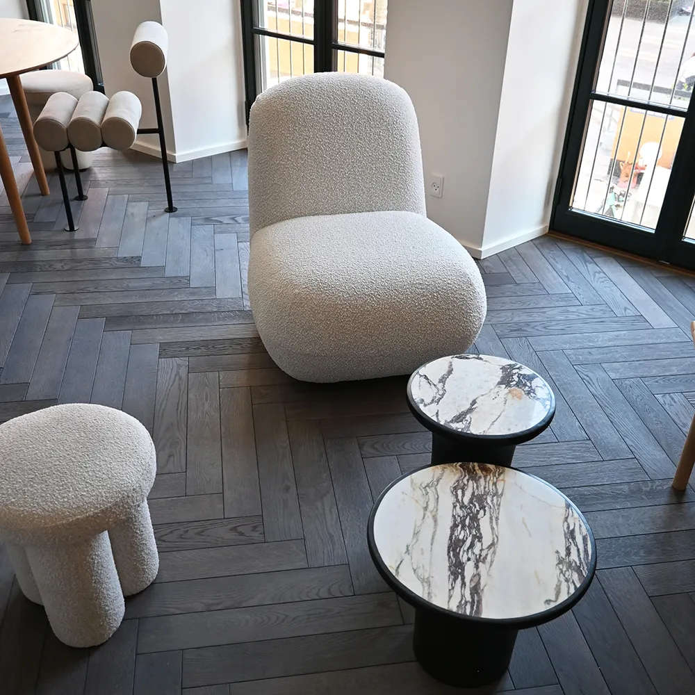 Trumpet Soffbord högt - Calacatta