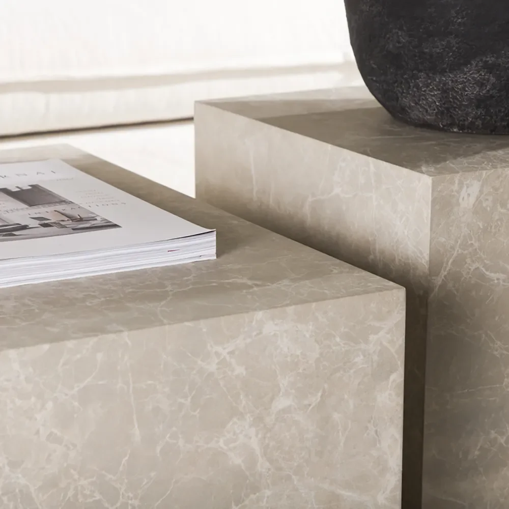 York Soffbord 60x80 cm Beige