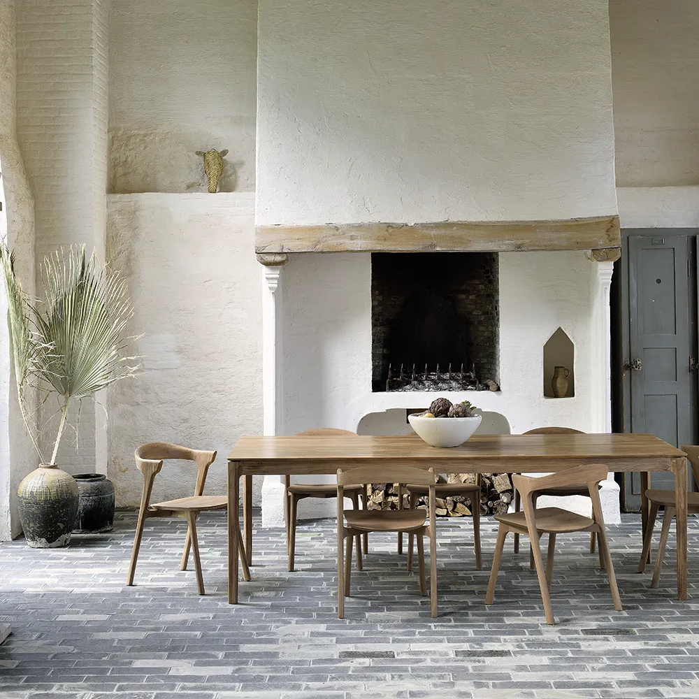 Bok Matbord 95x200 cm Teak