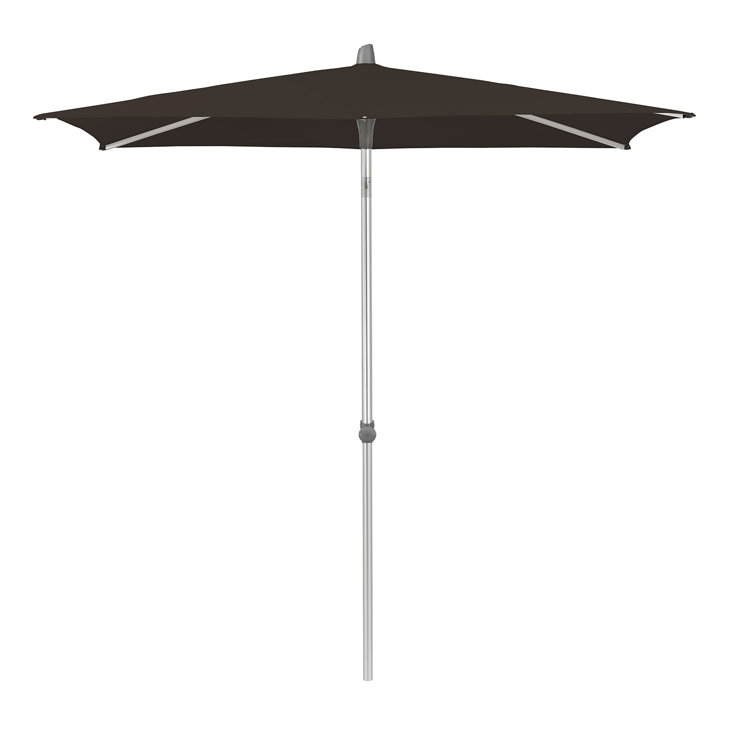 Alu-smart parasoll 250×200 cm kat.4 408 black