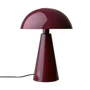 Bordslampa Frank Burgundy