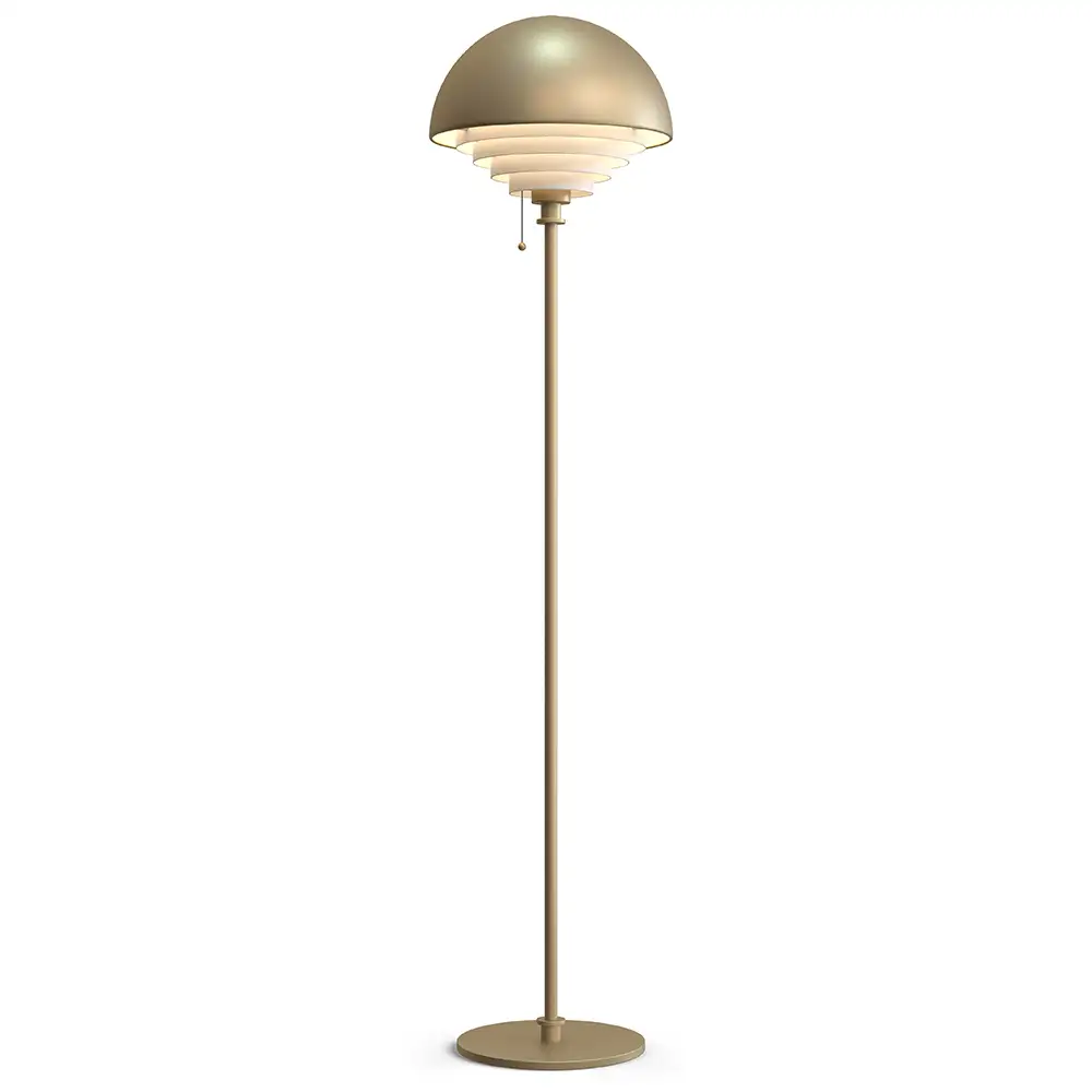 Motown golvlampa mässing E27