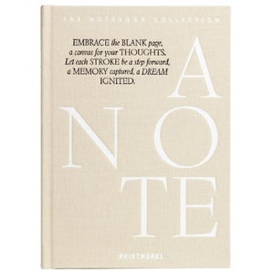 Anteckningsbok - Just a Note Beige
