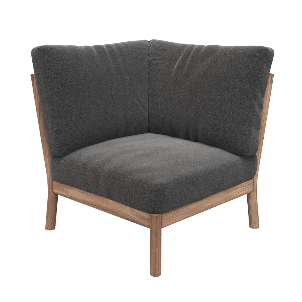 Tradition Hörnmodul Charcoal/Teak 