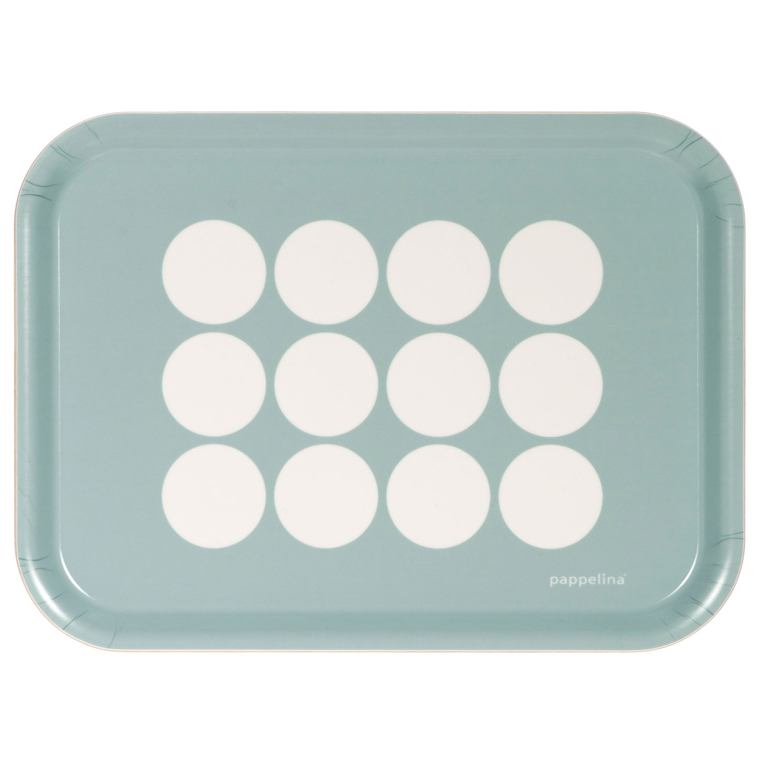 Pappelina Tray fia 20×27 cm small pale turquoise