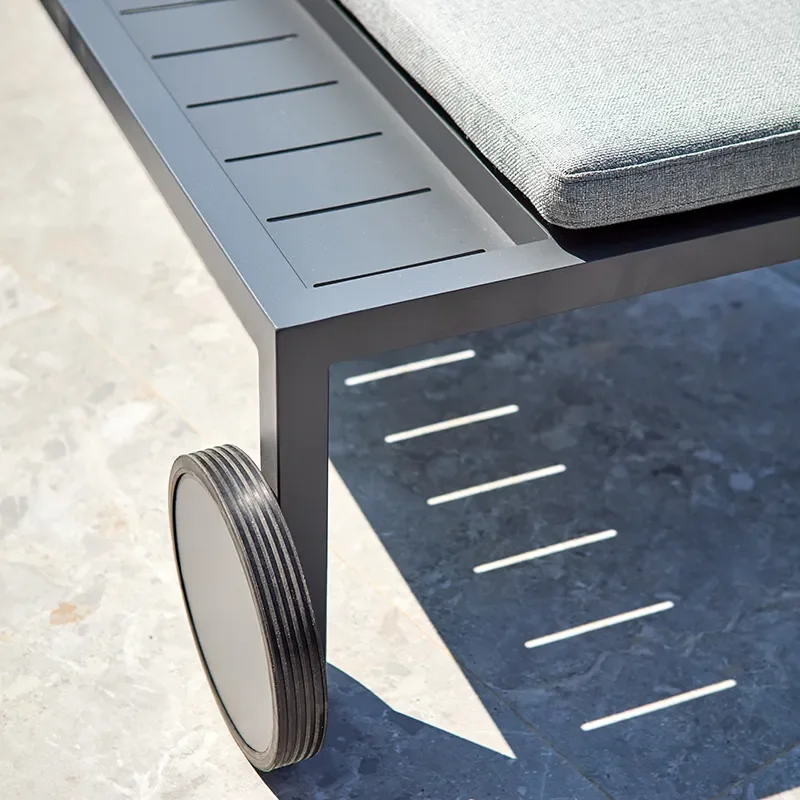 Samvaro solsäng antracit Pearl Grey