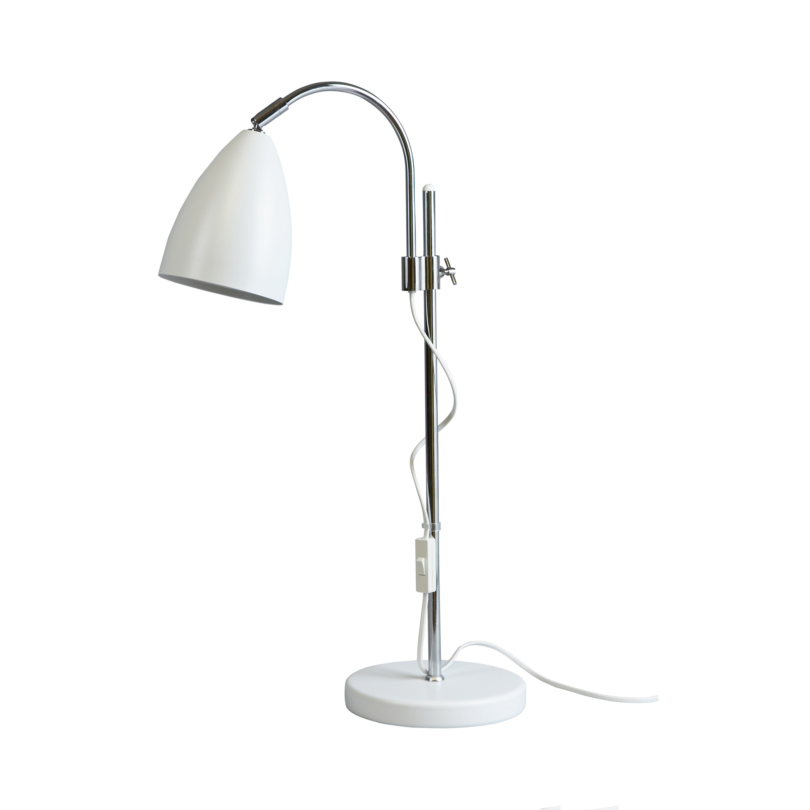 Sway bordslampa Mattvit