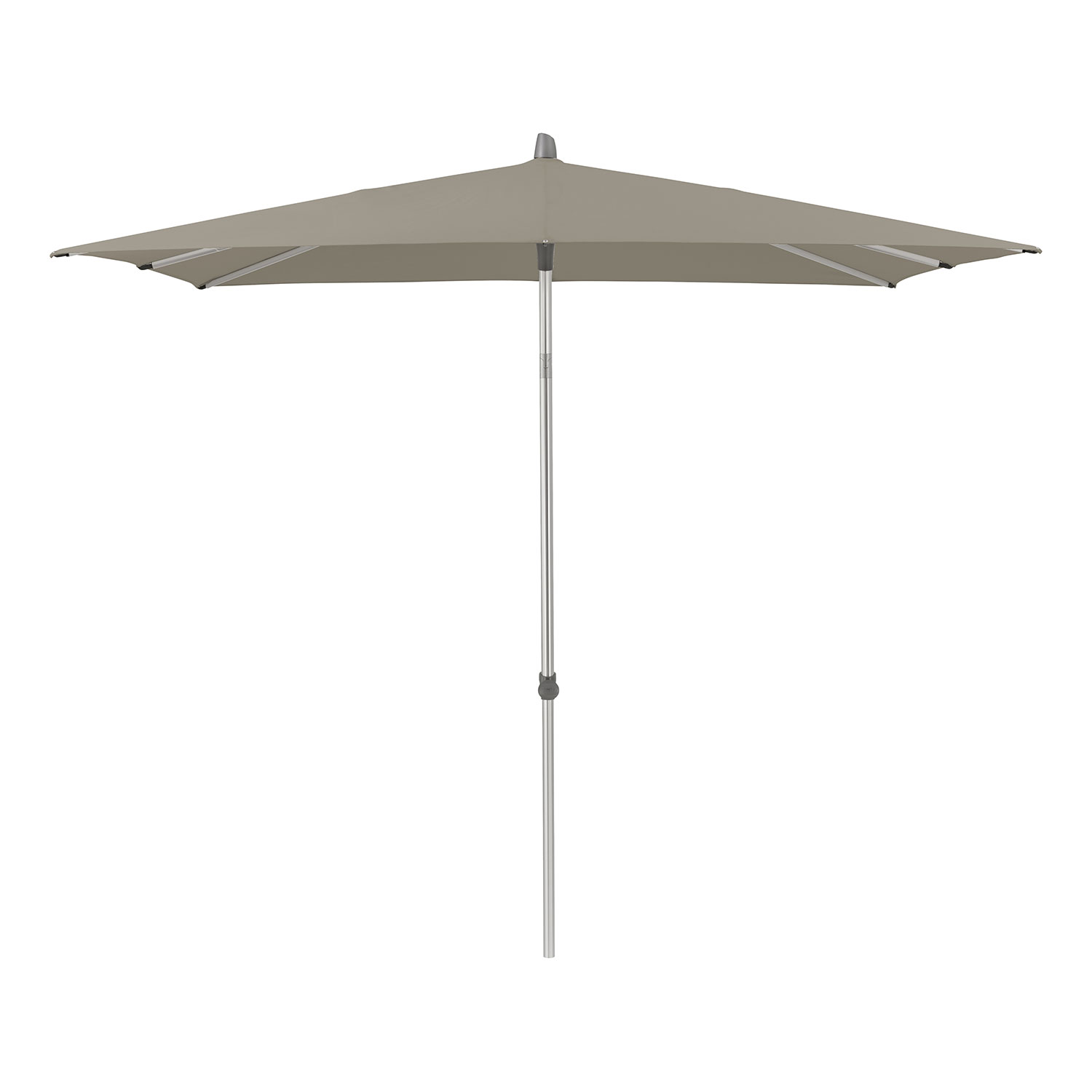 Alu-smart parasoll 200×200 cm kat.5 605 clay