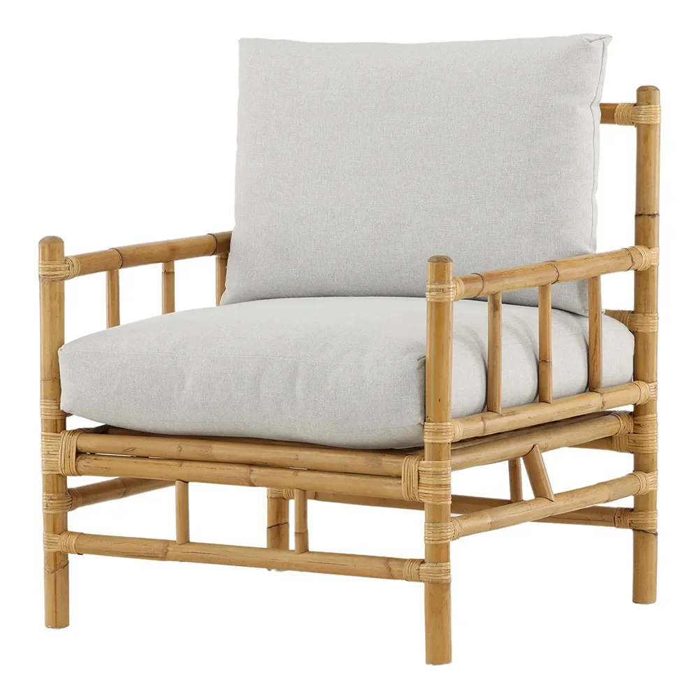 venture design, cane fåtölj bambu