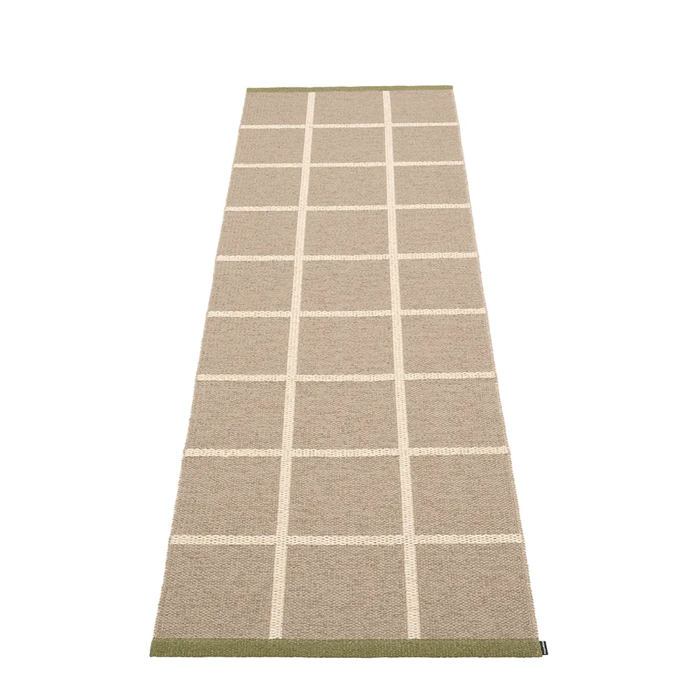 pappelina, vävd matta criss potato 70x225 cm