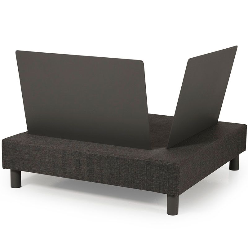 Battleford hörndel grå inkl. dynor