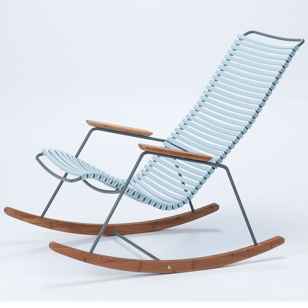 houe, click gungstol ljusblå