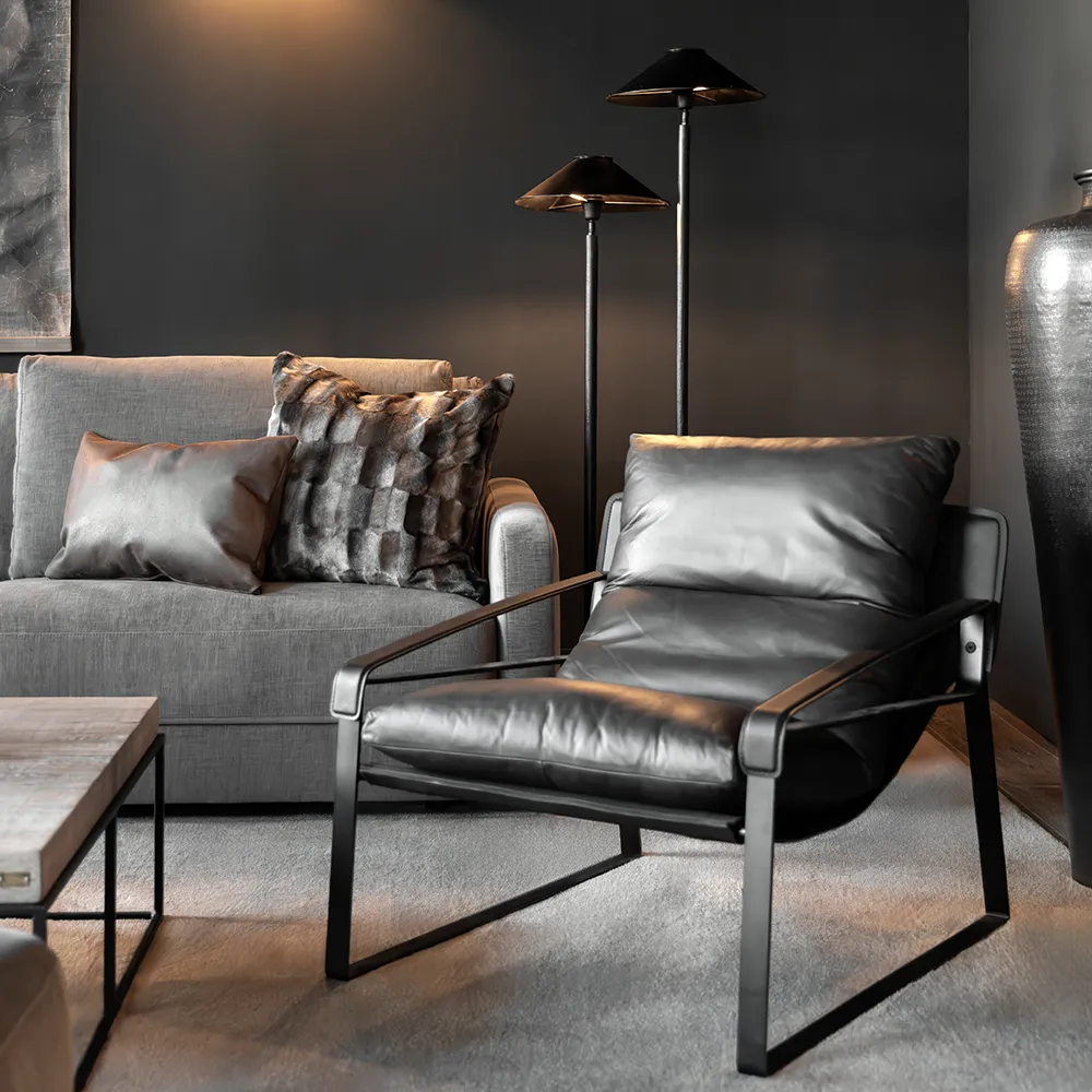 Twin Golvlampa antique bronze